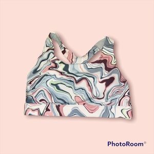 sports bras. not been worn. Floral + tie-dye \ Athleta. Green \ Dicks